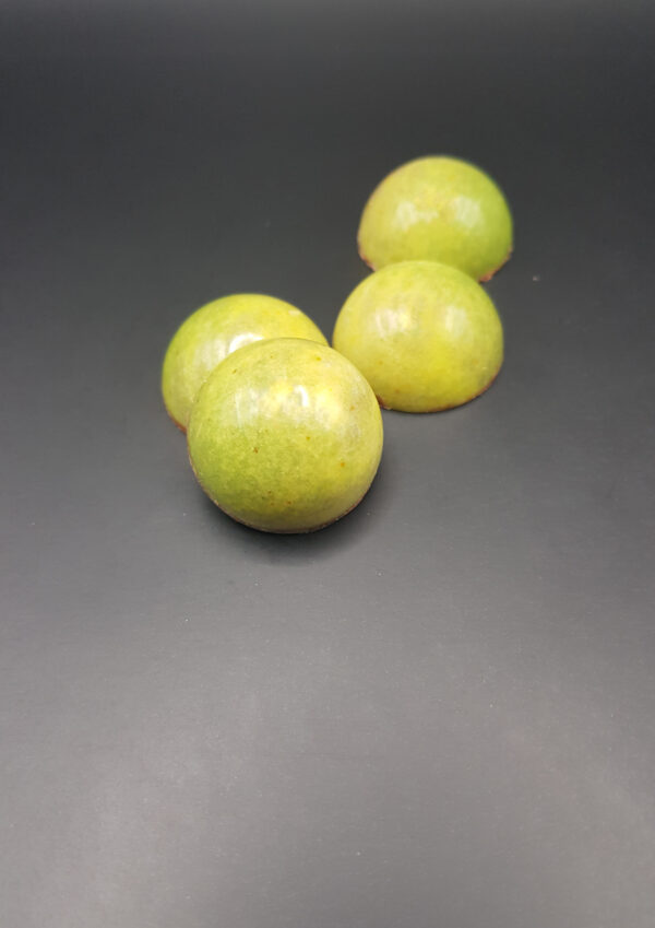 Chocolat citron vert, une alliance rafraîchissante de chocolat et d'agrumes.