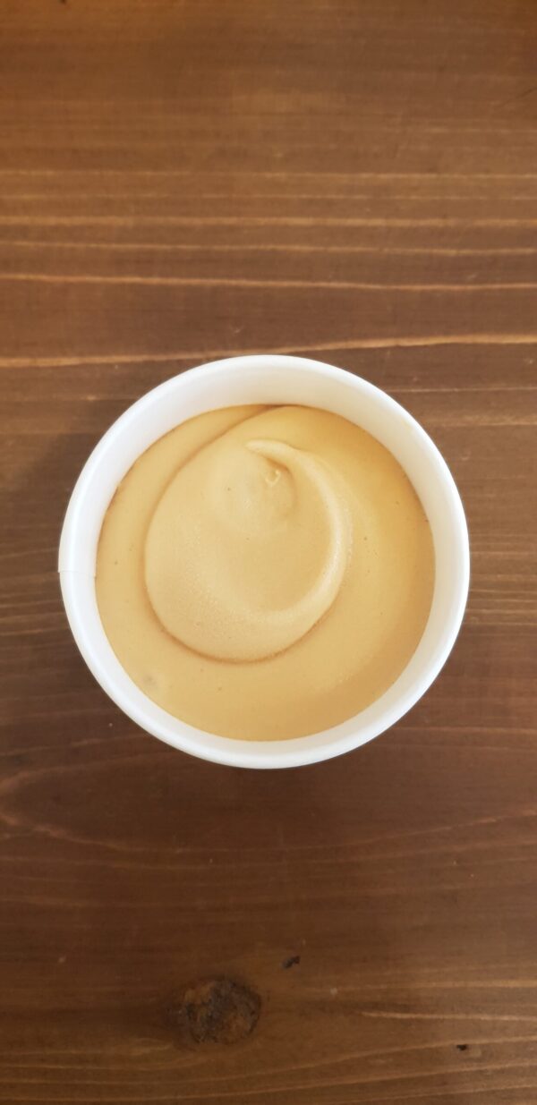 Glace caramel
